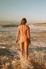 Cali Rashie in Sunburst by Sunfolk Swimwear Australia