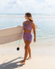 Willow Triangle Bralette bikini top in Electric Dusk by Sunfolk Swimwear Australia